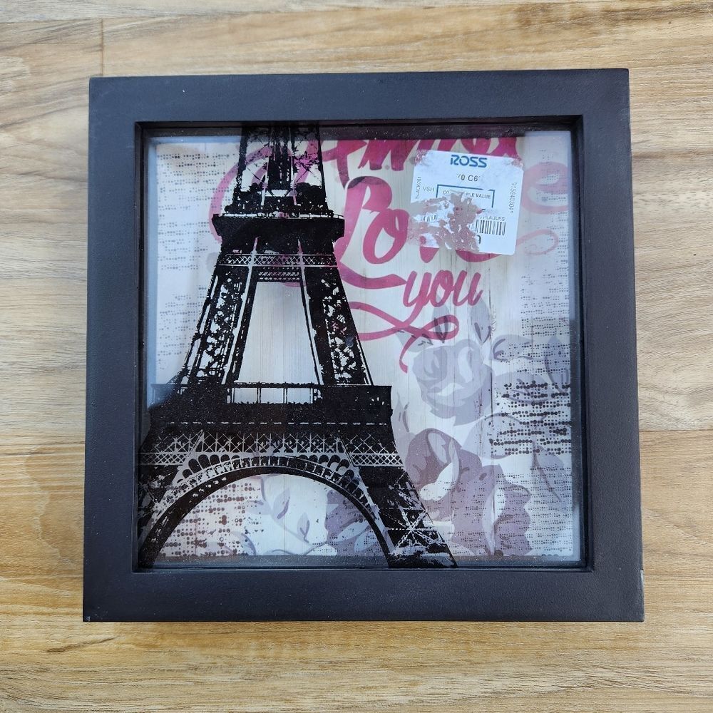🔹️NWT Black Eiffel Tower Table/Wall Decor
